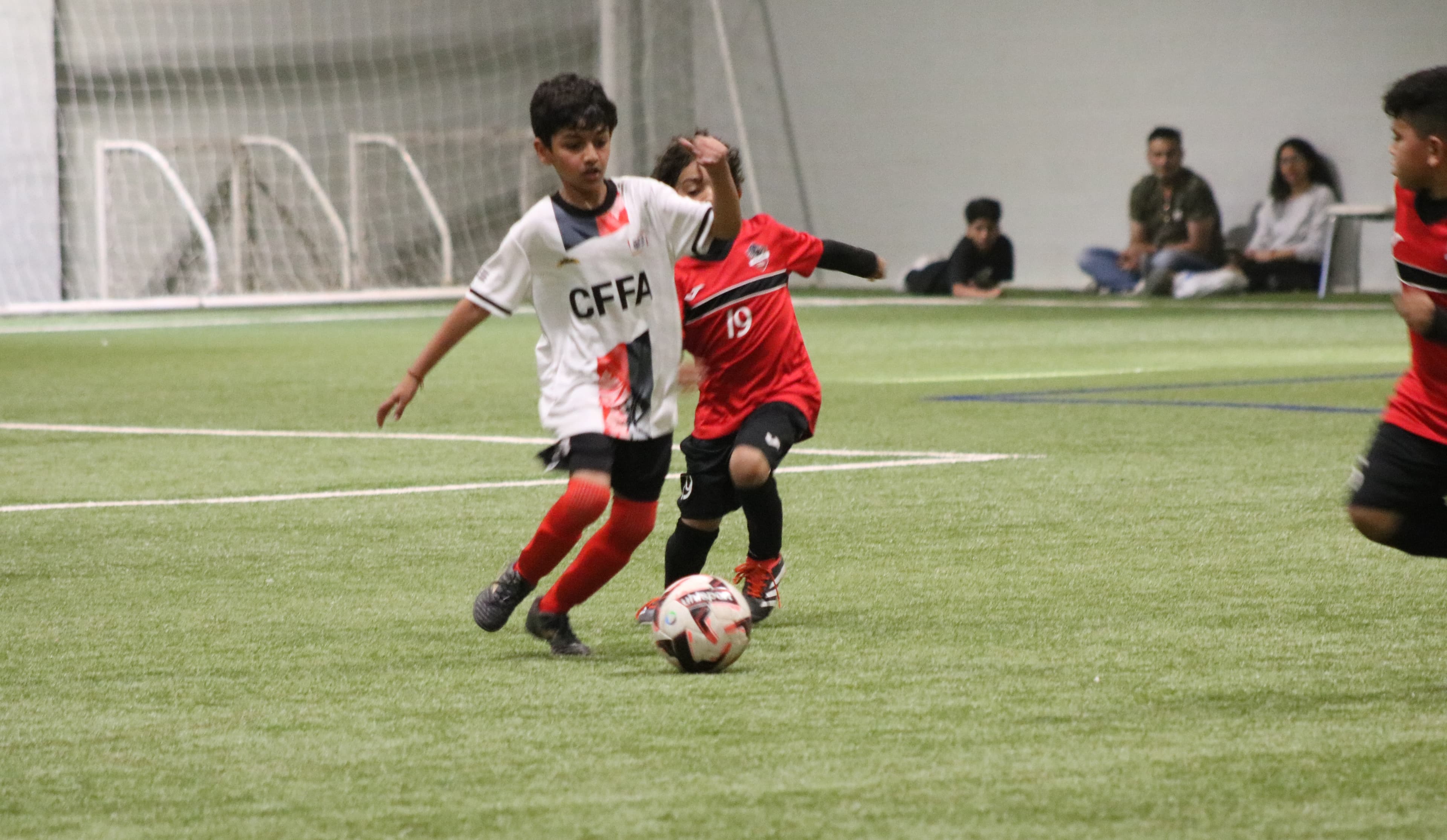 CF Football Academy landing slide 1
