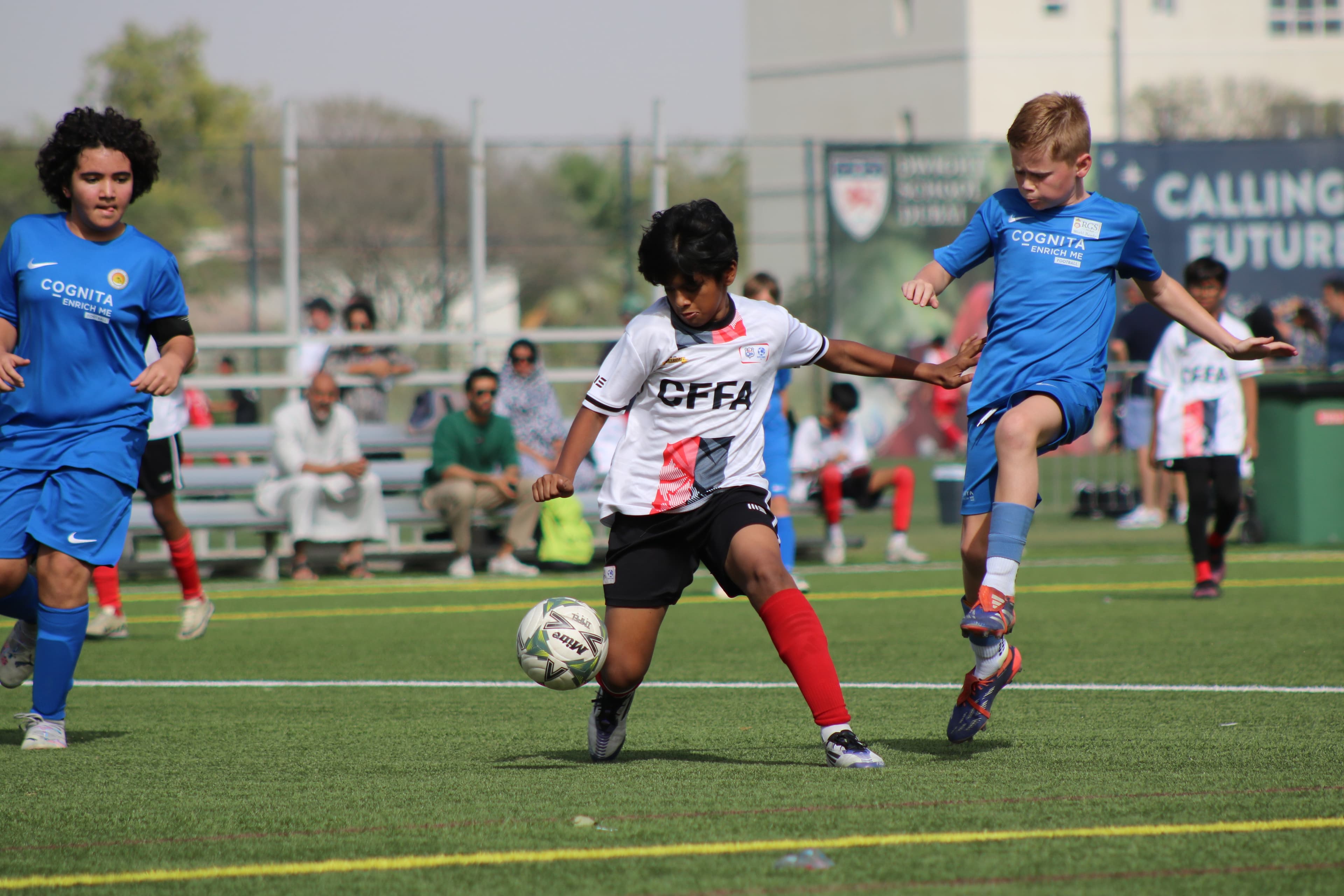 CF Football Academy landing slide 3