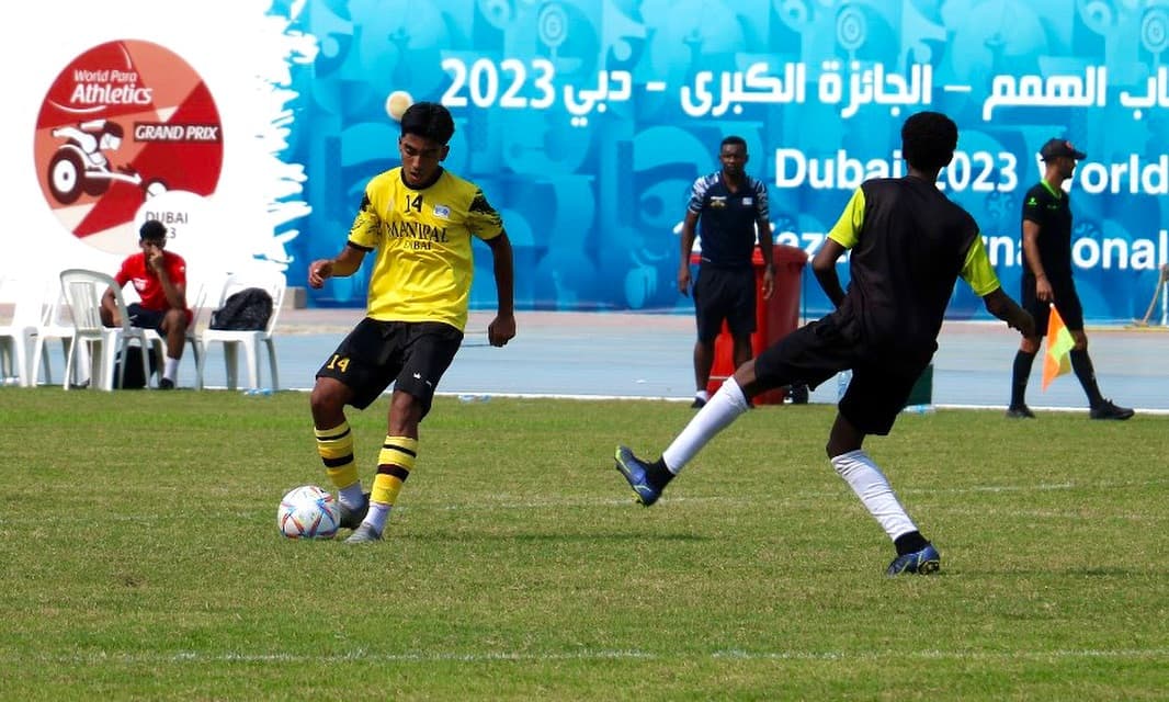 CFFA Player Sprinting With Ball