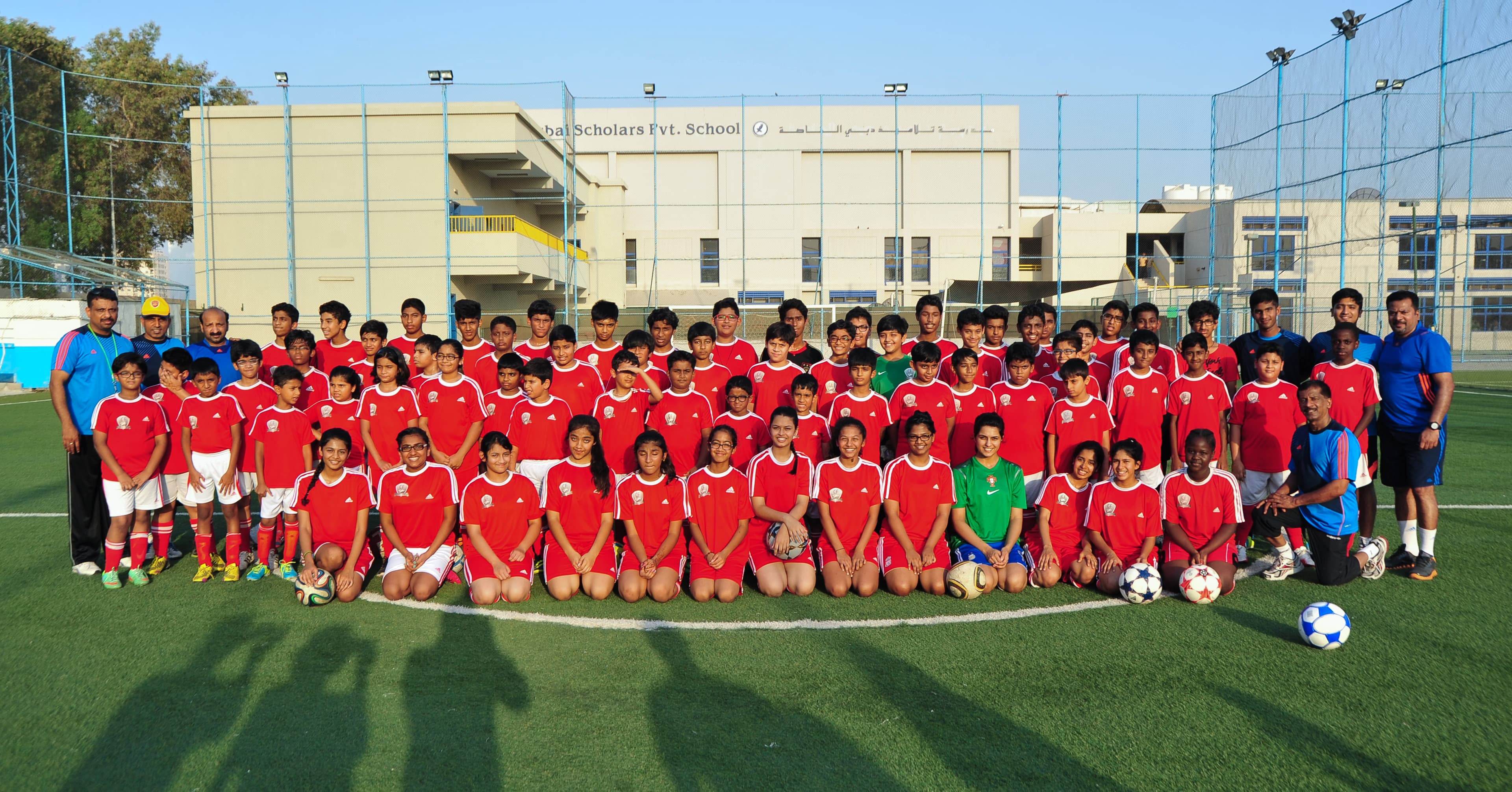 CFFA Girls Squad Team Training Action