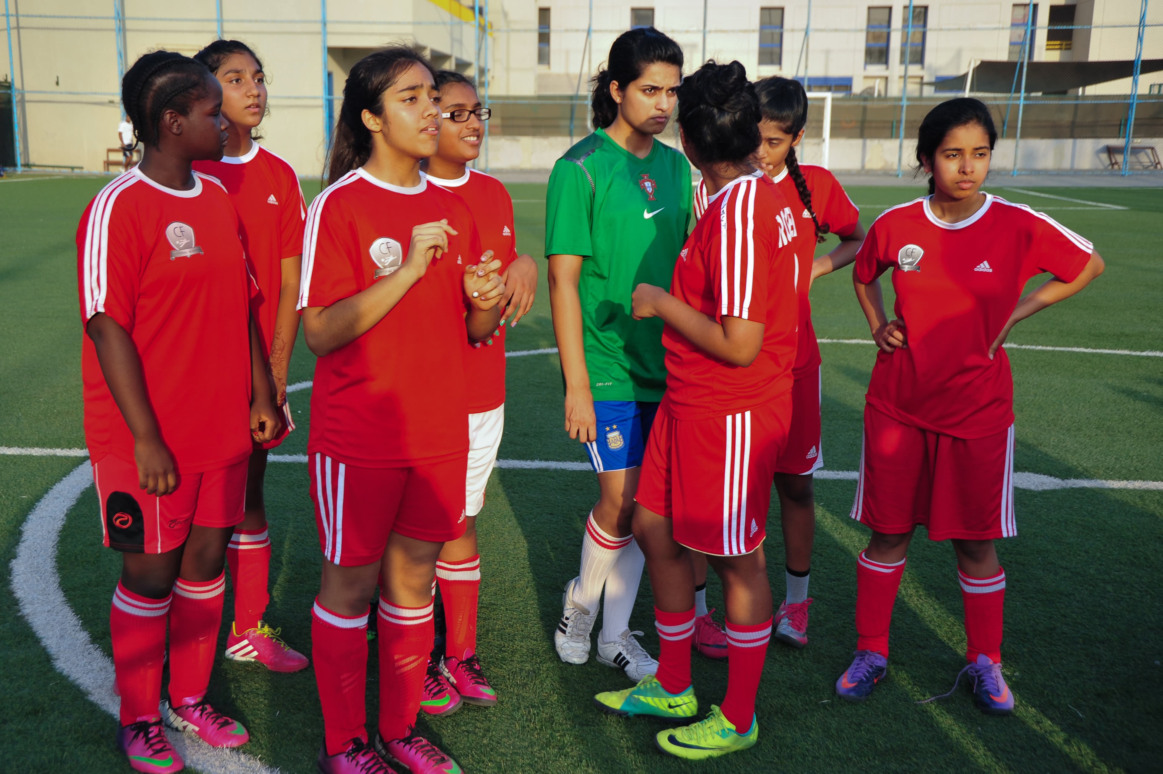 CFFA Girls Player Controlling the Ball