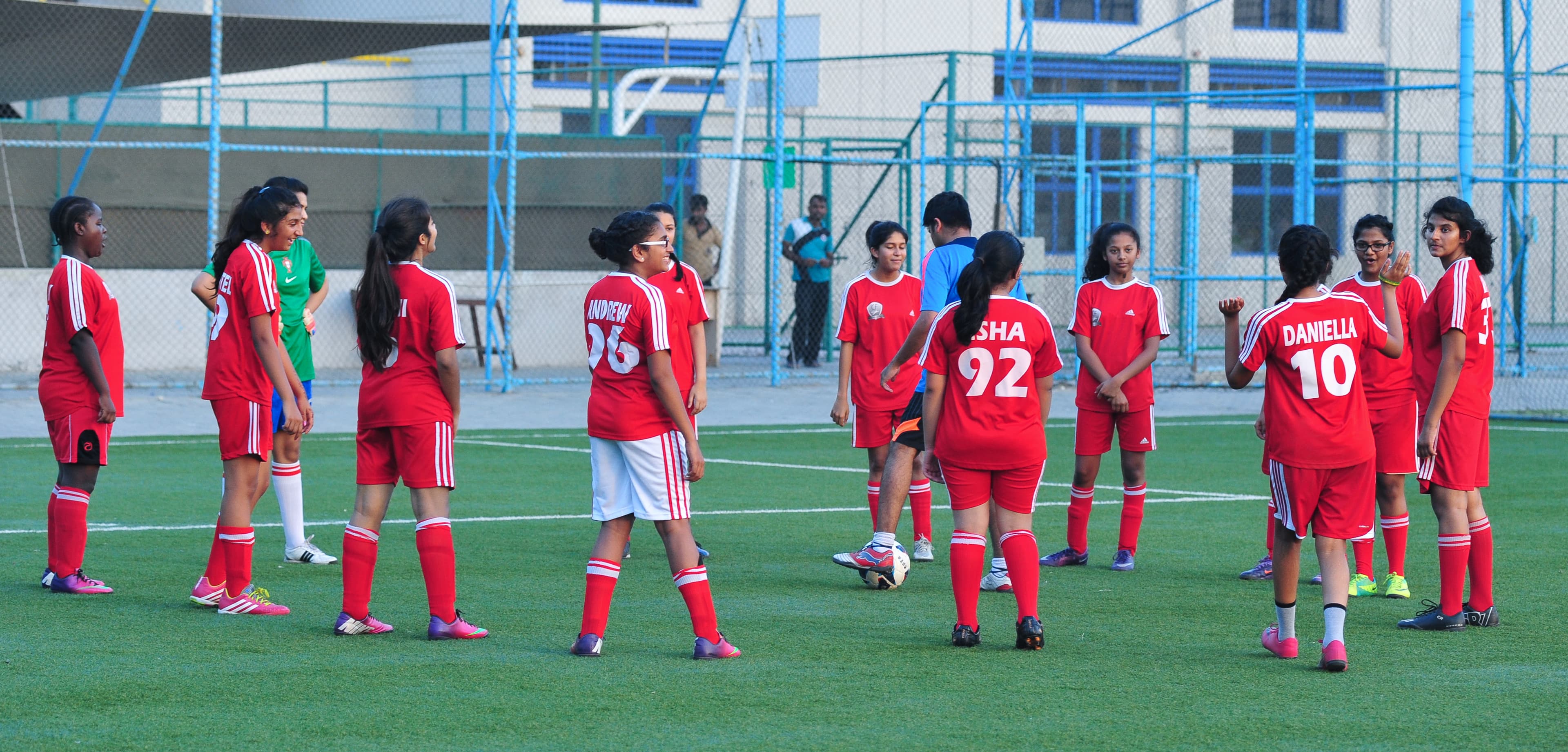 CFFA Girls Squad Match Preparation